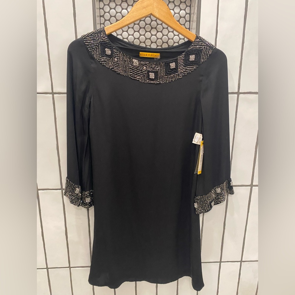 NWT Alice and Olivia silk dress